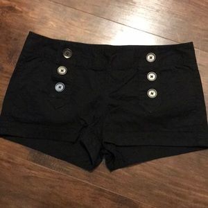 Express Black Shorts